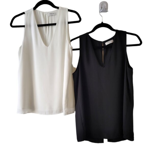 Babaton Bundle vlsck and white top - Picture 1 of 12